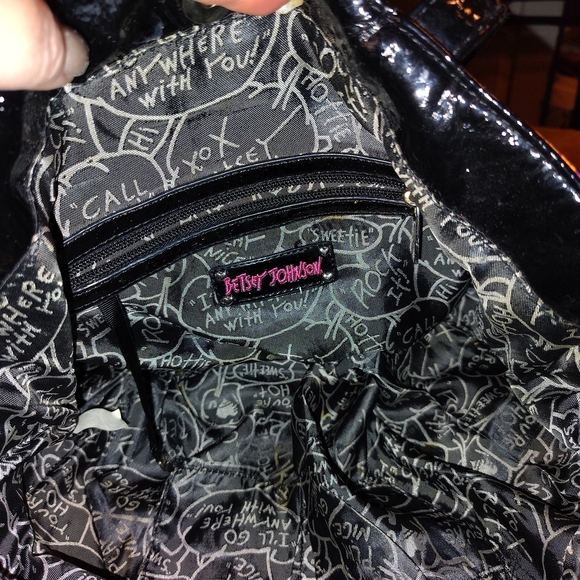 Betsey Johnson Floral Tote Bag - Pink and Yellow - Picture 5 of 6